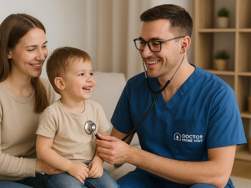 Soins Pédiatriques : Services Pédiatriques à Domicile de Doctor Home Visit