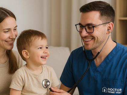 Soins Pédiatriques : Services Pédiatriques à Domicile de Doctor Home Visit