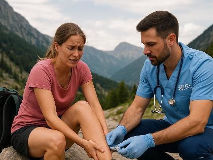 Dangers en Montagne et dans les Parcs Naturels : Chutes, Désorientation – Conseils de Doctor Home Visit